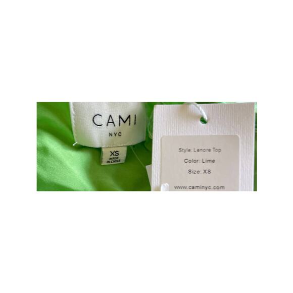 Cami NYC Lenore One Shoulder Silk Top - Picture 3 of 3